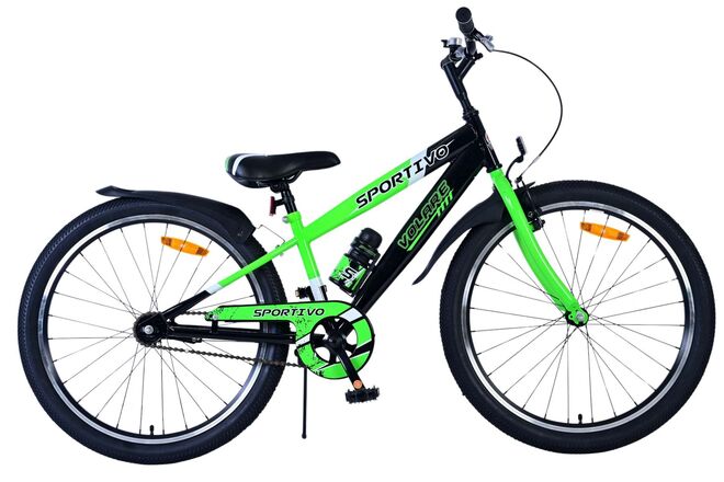 Volare Sportivo Kinderfiets 24 inch Jongensfiets Groen