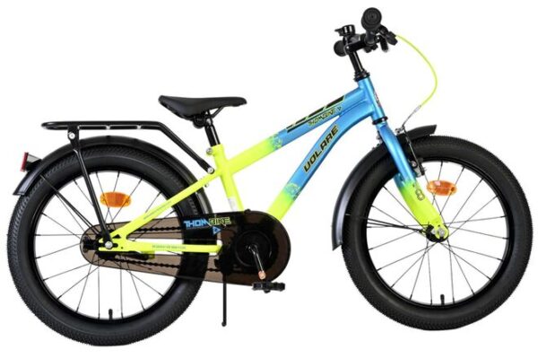 Volare Thombike Kinderfiets 18 inch Jongensfiets Blauw Geel