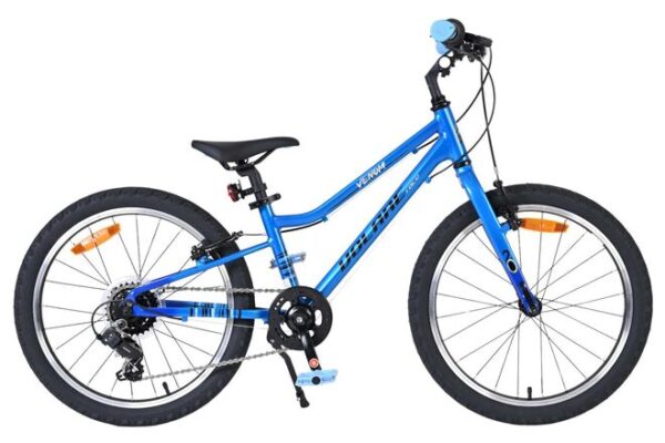 Volare Venom Kinderfiets 20 inch Jongensfiets Blauw 6 Versnellingen
