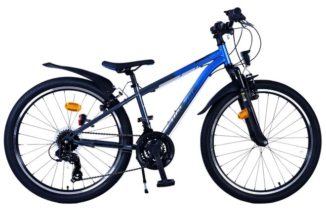 Volare XC Race Kinderfiets 24 inch Jongensfiets Blauw Grijs 21 Versnellingen