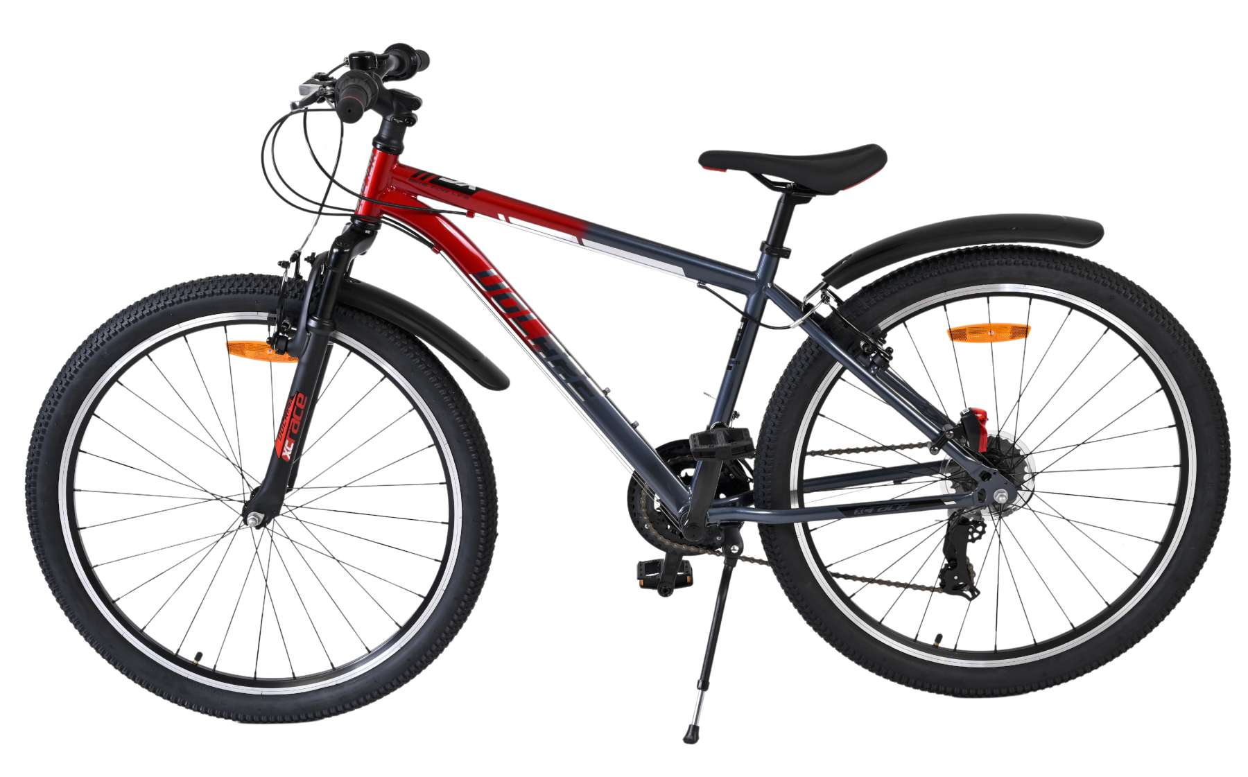 Volare XC Race 26 inch Jongensfiets Rood Grijs 21 Versnellingen - Afbeelding 9