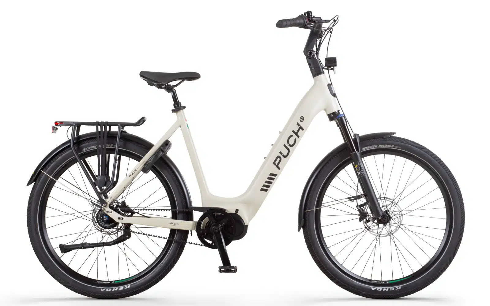 Puch E-Dance S SUV N7 Damesfiets Pebble Grey Matt 55 cm