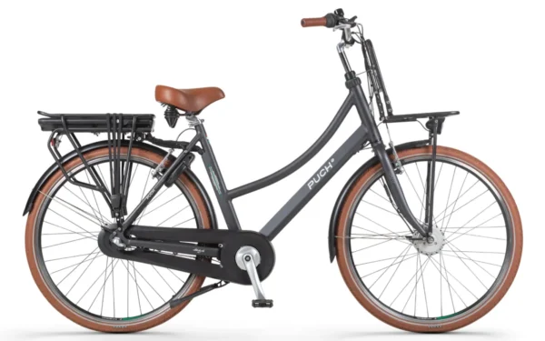 Puch E-Rock N3 Elektrische Damesfiets Antracite Matt 55 cm