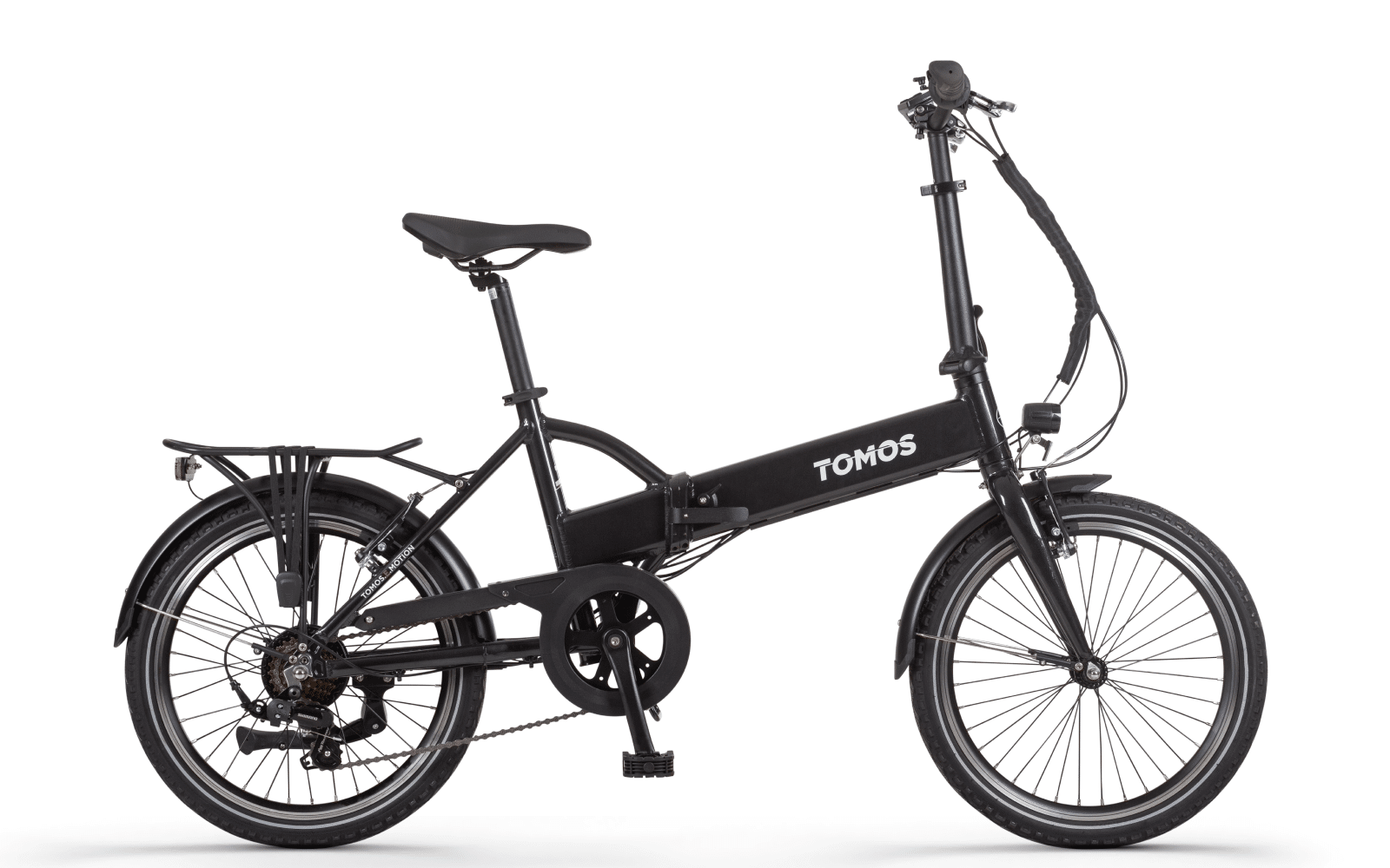 Tomos EB 10 Elektrische Stadsfiets Antracite Glossy 36 cm