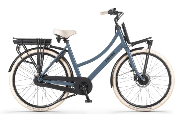 Tomos EB 16 Elektrische Damesfiets Blue Grey Glossy 55 cm