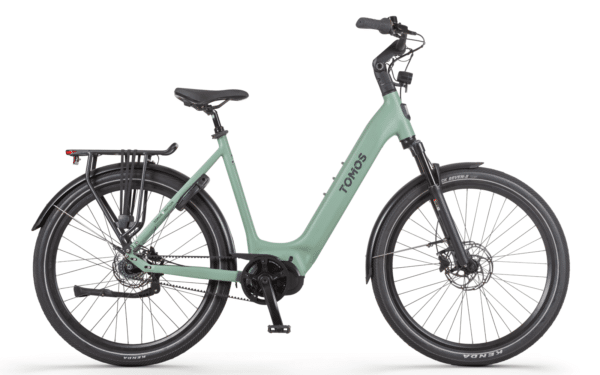 Tomos EB 19 Elektrische Damesfiets Mint Green Matt 55 cm