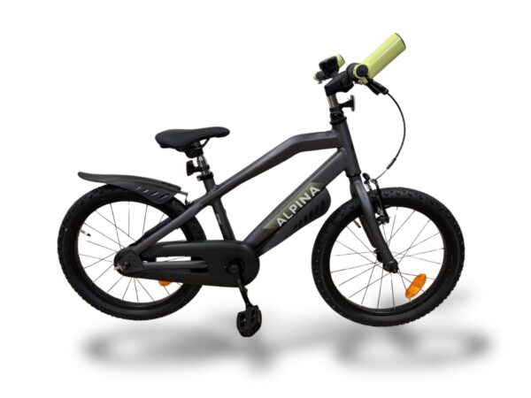 Alpina Trial Kinderfiets 18 inch - Black Matte