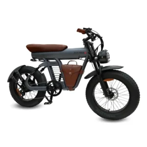 Diablo Fat Boy Elektrische Fatbike 20 inch Shimano 7 speed Grijs