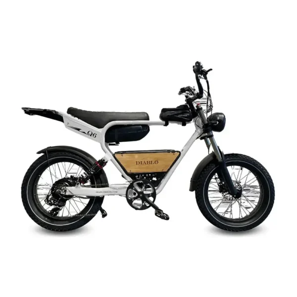 Diablo Q6 Elektrische Fatbike 20 inch 7 speed