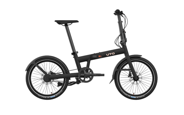 UTO PRO20 Vouwfiets - Zwart