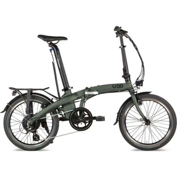UGO Dare Elektrische Vouwfiets 20 inch Groen 7 Versnellingen