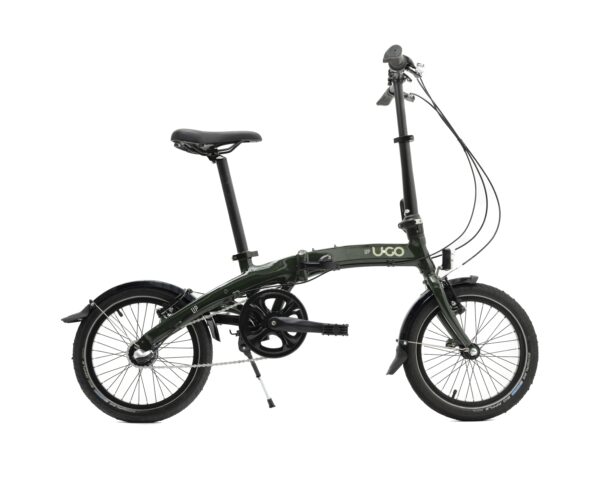 UGO Up Vouwfiets 16 inch Groen 3 Versnellingen