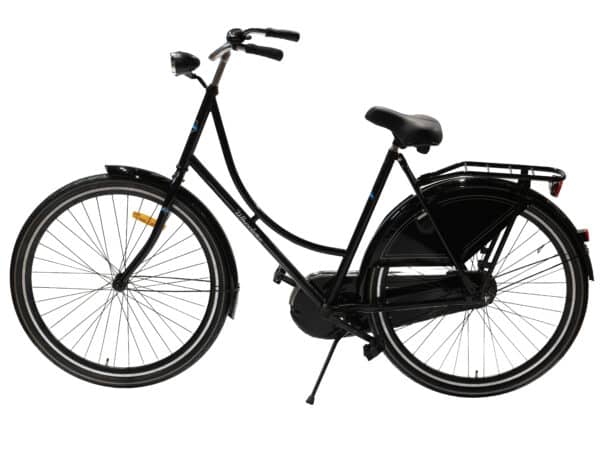 Wheelerz Omafiets 28 inch Single speed zwart voor